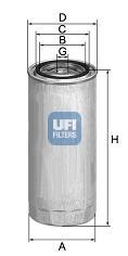 Filtru de combustibil - UFI