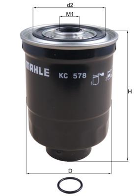 Filtru de combustibil - KNECHT