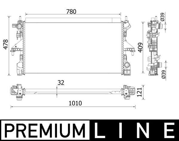 Radiator - MAHLE