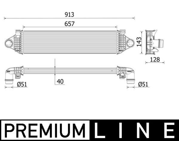 Intercooler - MAHLE