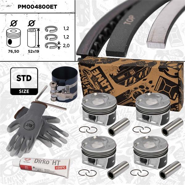 Kit piston - ET ENGINETEAM