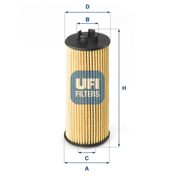 Filtru de ulei - UFI