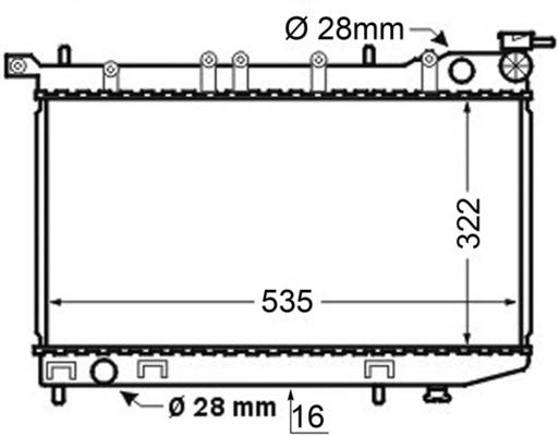 Radiator - MAHLE