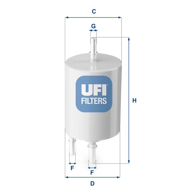 Filtru de combustibil - UFI