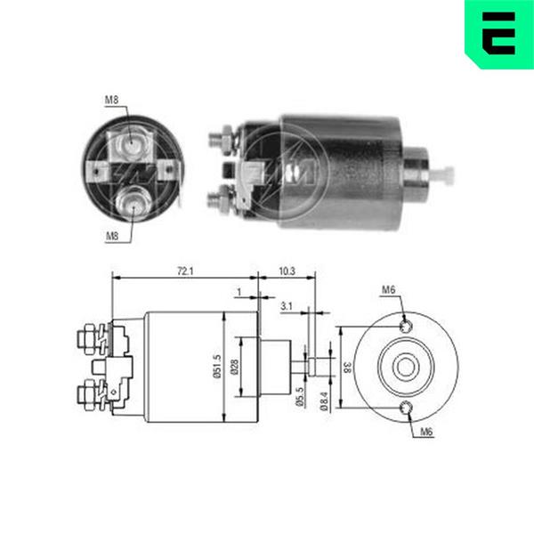 Comutator solenoid - ERA