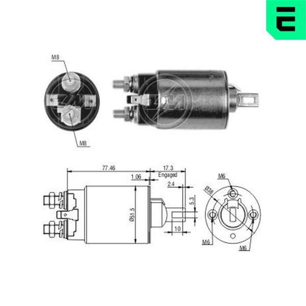Comutator solenoid - ERA
