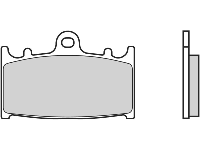 Placute de frana - BREMBO