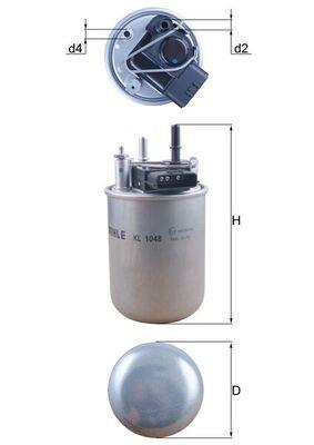 Filtru de combustibil - KNECHT