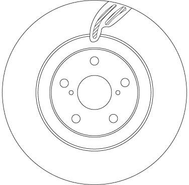 Disc de frana - TRW