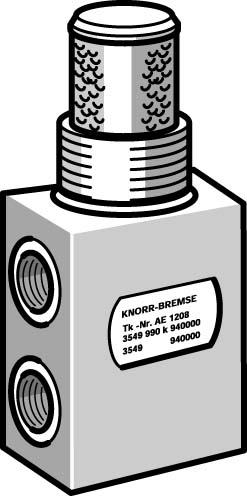 Supapa de control - KNORR