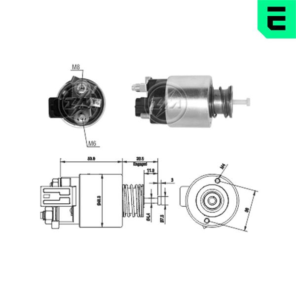 Comutator solenoid - ERA