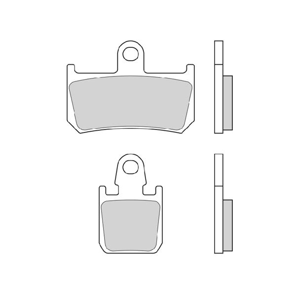 Placute de frana - BREMBO