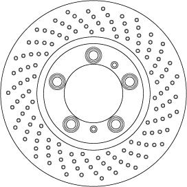 Disc de frana - TRW