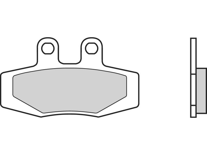 Placute de frana - BREMBO