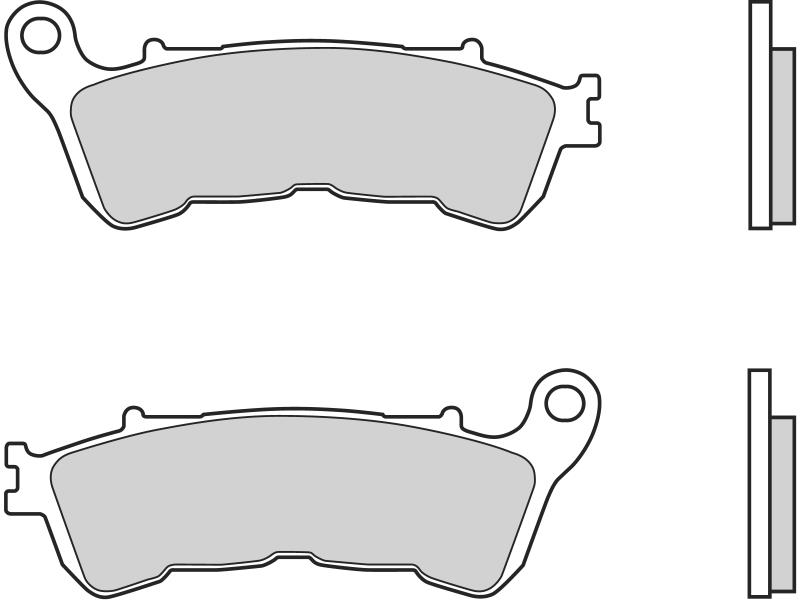Placute de frana - BREMBO
