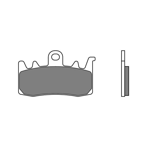 Placute de frana - BREMBO