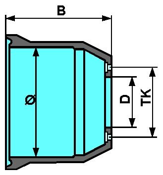 Tambur de frana - BPW