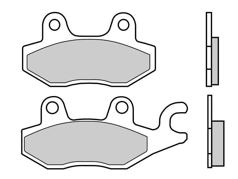Placute de frana - BREMBO