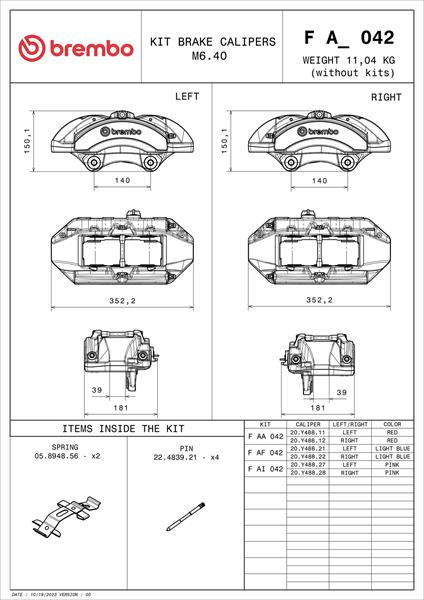 Etrier de frana - BREMBO
