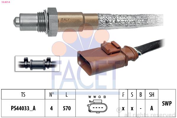 Sonda lambda - FACET