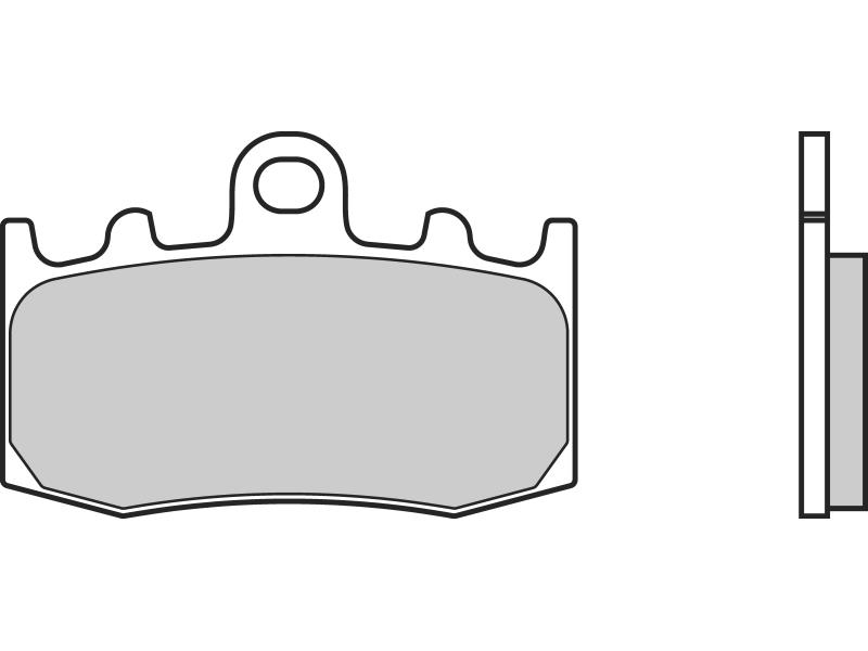 Placute de frana - BREMBO