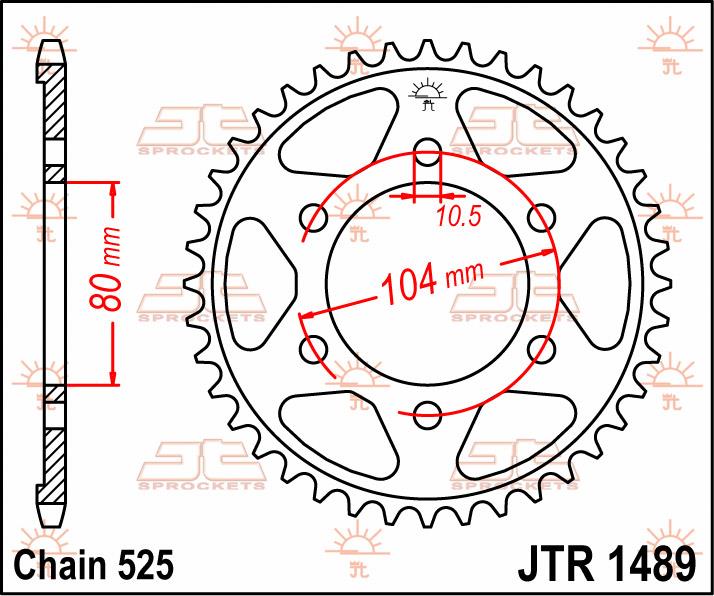 Pinion lanț de transmisie - JT