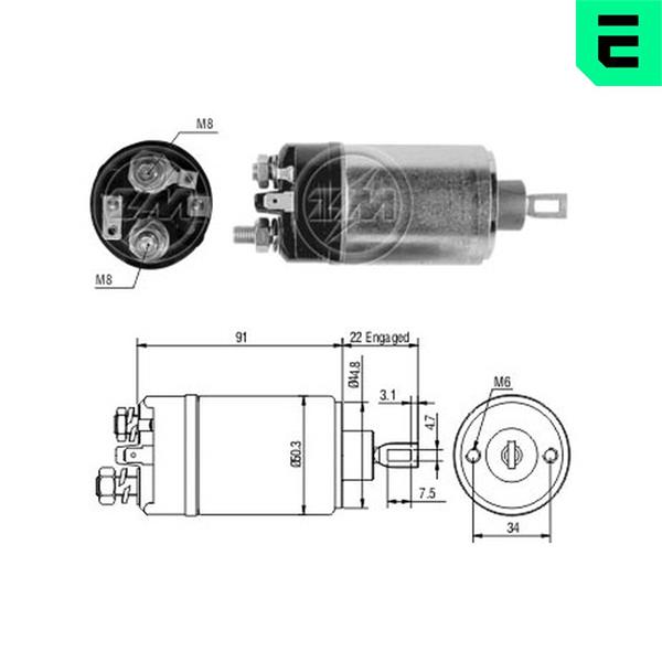 Comutator solenoid - ERA
