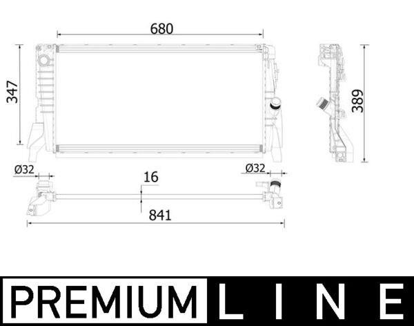 Radiator - MAHLE