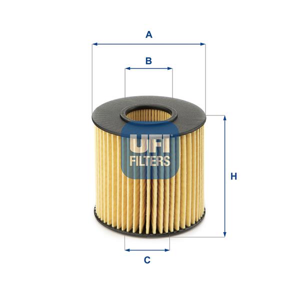 Filtru de ulei - UFI