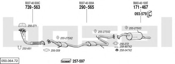 Set de garnituri turbocompresor - STARLINE