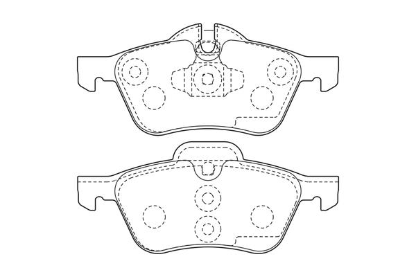 Placute de frana - CHAMPION