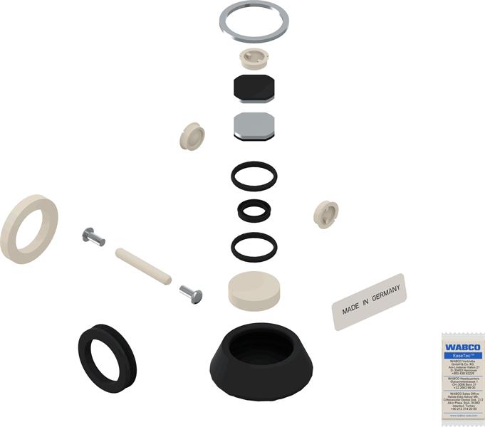 Kit de reparare a servomotorului ambreiajului - WABCO