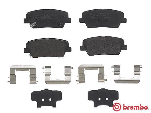 Placute de frana - BREMBO