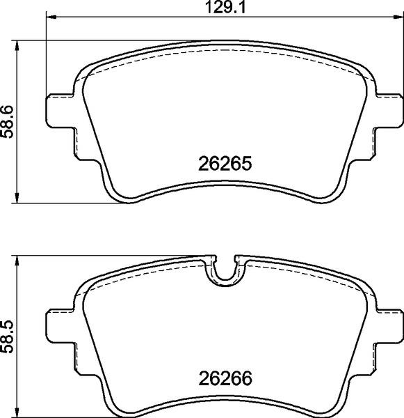 Placute de frana - BREMBO