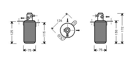 Filtru uscator - STARLINE