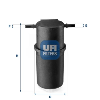 Filtru de combustibil - UFI