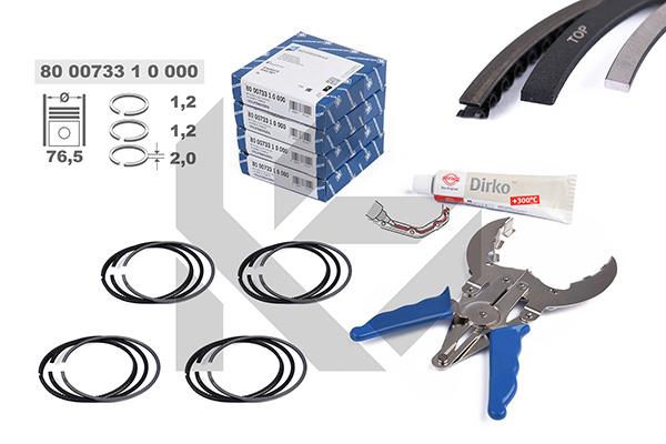 Kit de segmente piston - ET ENGINETEAM