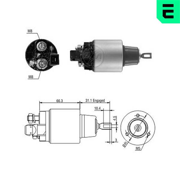 Comutator solenoid - ERA