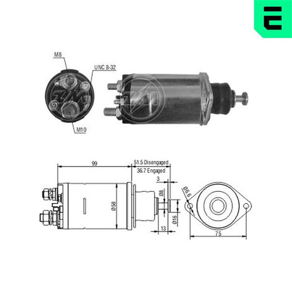 Comutator solenoid - ERA