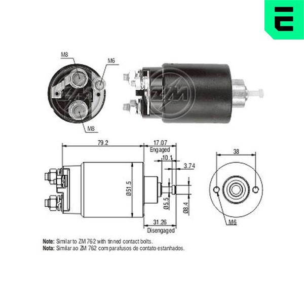 Comutator solenoid - ERA