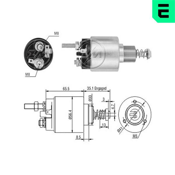 Comutator solenoid - ERA