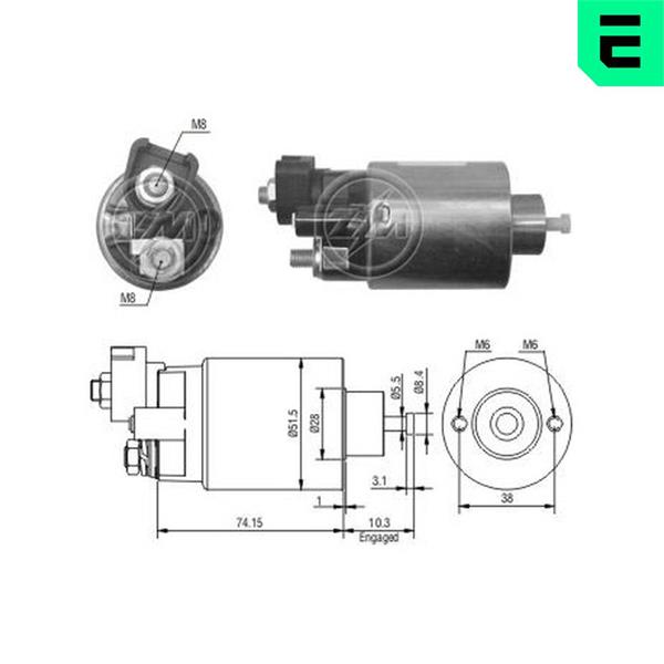 Comutator solenoid - ERA