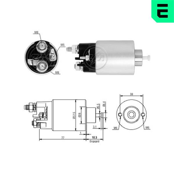 Comutator solenoid - ERA
