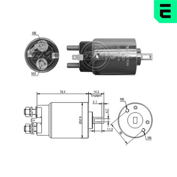 Comutator solenoid - ERA