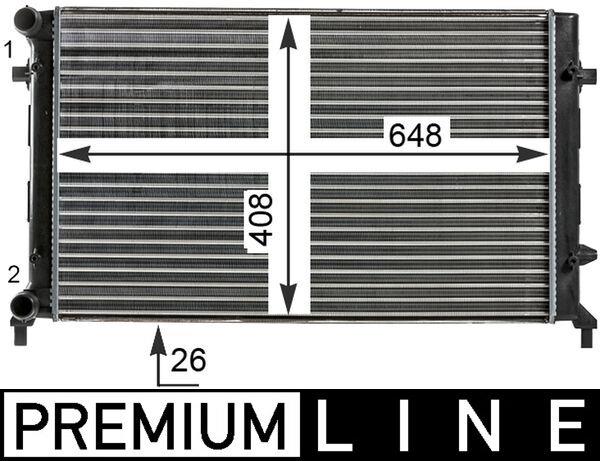Radiator - MAHLE