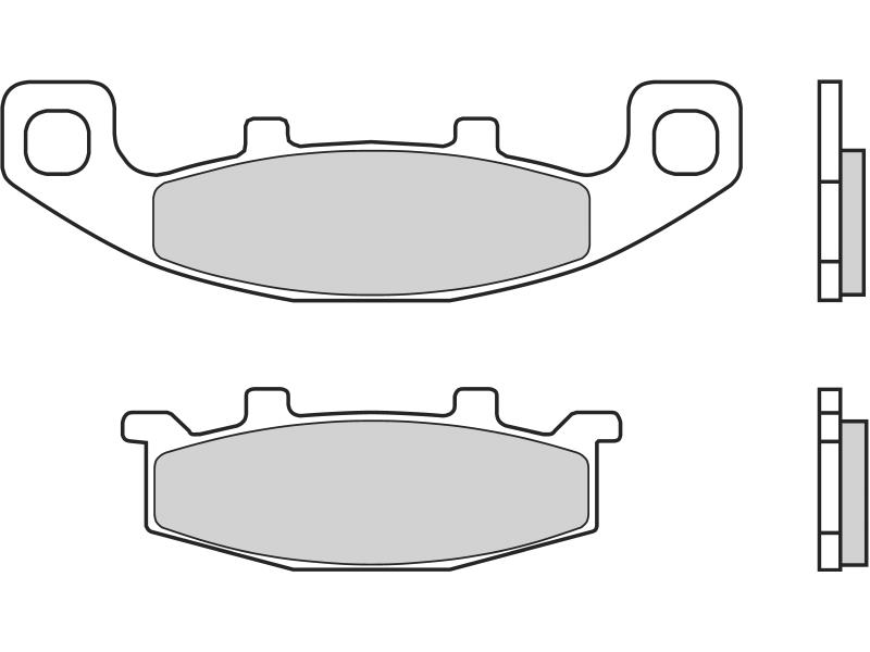 Placute de frana - BREMBO