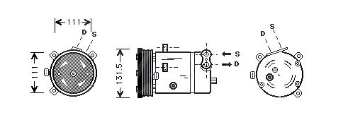 Compresort A/C - STARLINE
