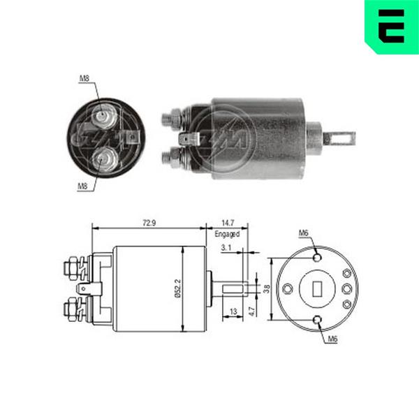 Comutator solenoid - ERA