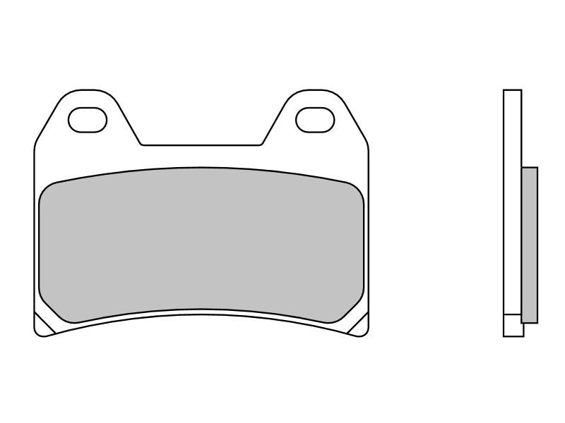 Placute de frana - BREMBO