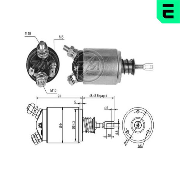 Comutator solenoid - ERA